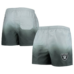 Las Vegas Raiders FOCO Dip-Dye Swim Shorts - Black/ Shorts