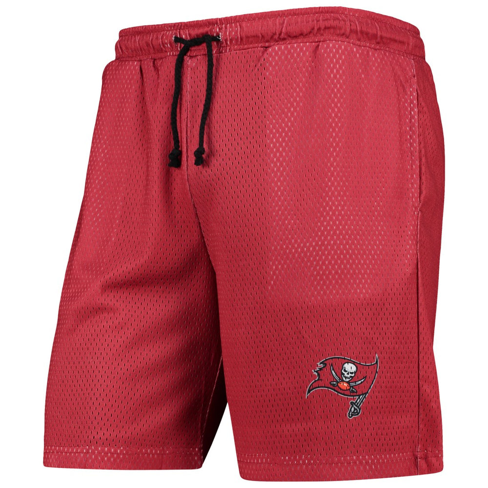 Tampa Bay Buccaneers FOCO Colorblock Mesh V-Neck & Shorts Set - Red Shorts