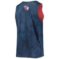 Cleveland Guardians FOCO Floral Reversible Mesh Tank Top - Navy Tanks