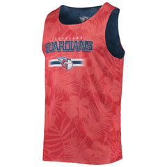 Cleveland Guardians FOCO Floral Reversible Mesh Tank Top - Navy Tanks