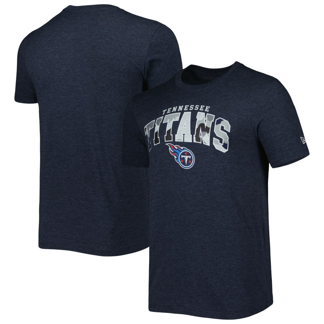 Tennessee Titans New Era Training Collection T-Shirt - Heathered Navy T-shirts