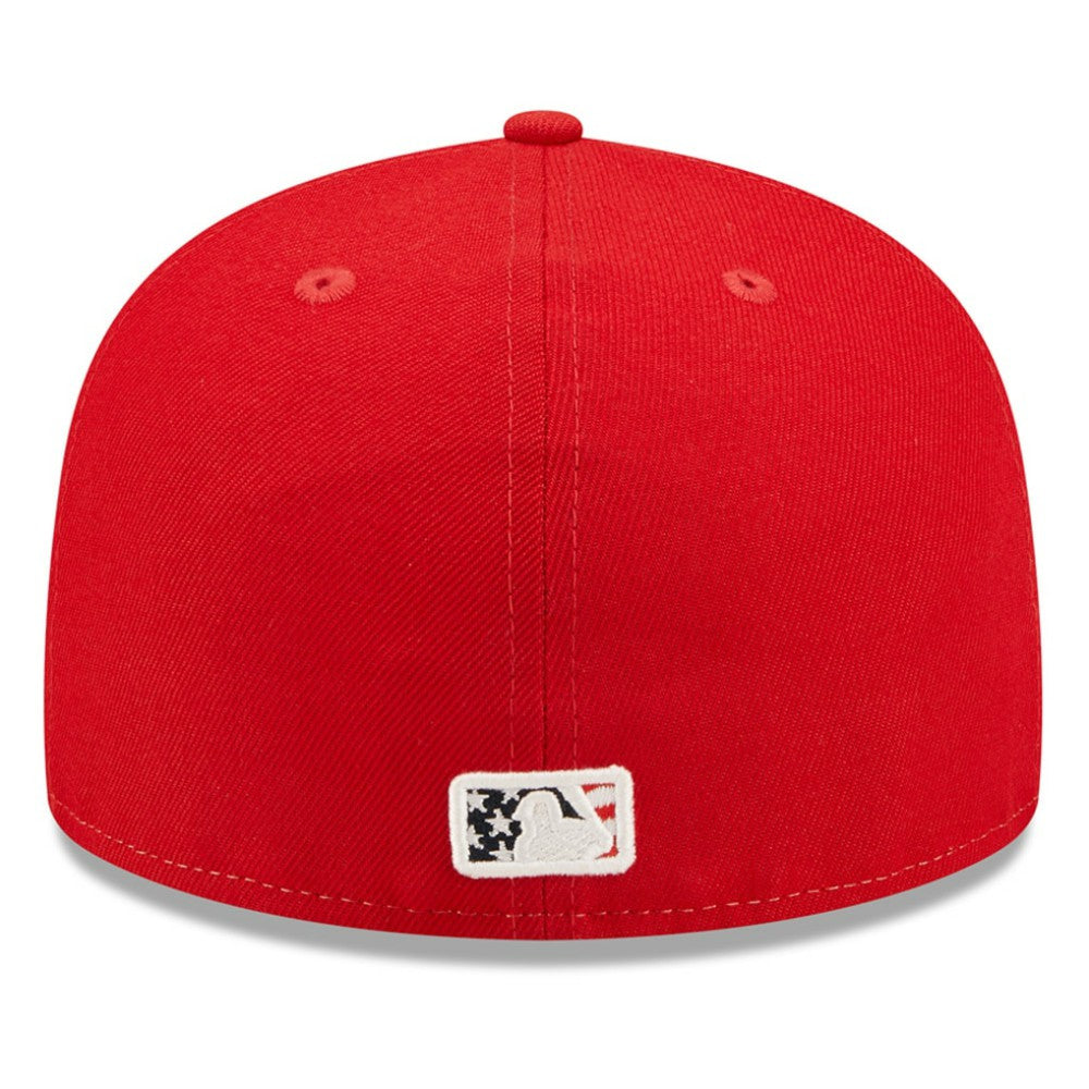 Athletics New Era 2022 4th of July On-Field 59FIFTY Fitted Hat - Red Hats