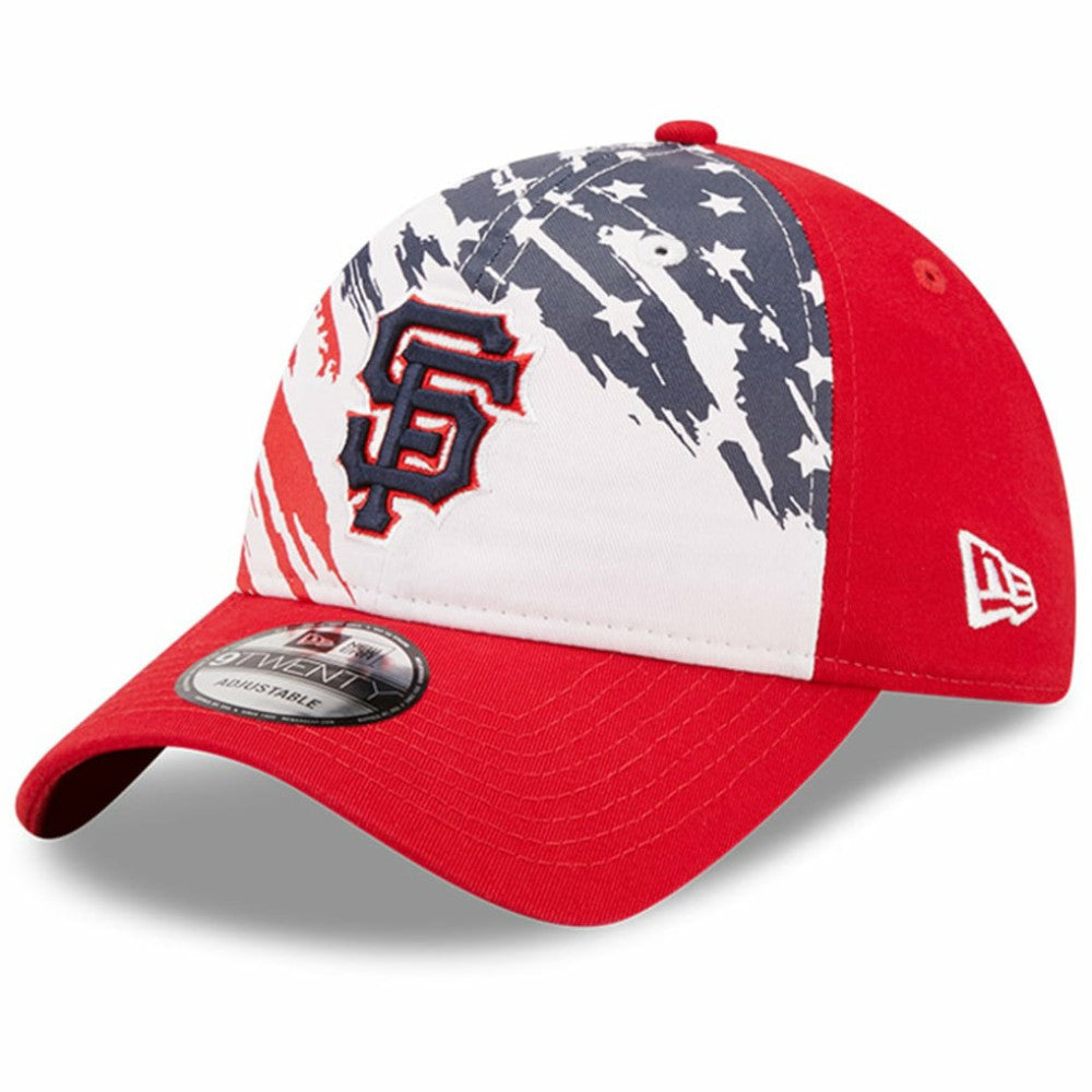 San Francisco Giants New Era 2022 4th of July 9TWENTY Adjustable Hat - Red Hats
