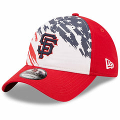 San Francisco Giants New Era 2022 4th of July 9TWENTY Adjustable Hat - Red Hats