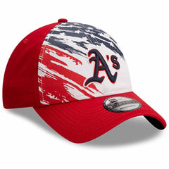 Athletics New Era 2022 4th of July 9TWENTY Adjustable Hat - Red Hats