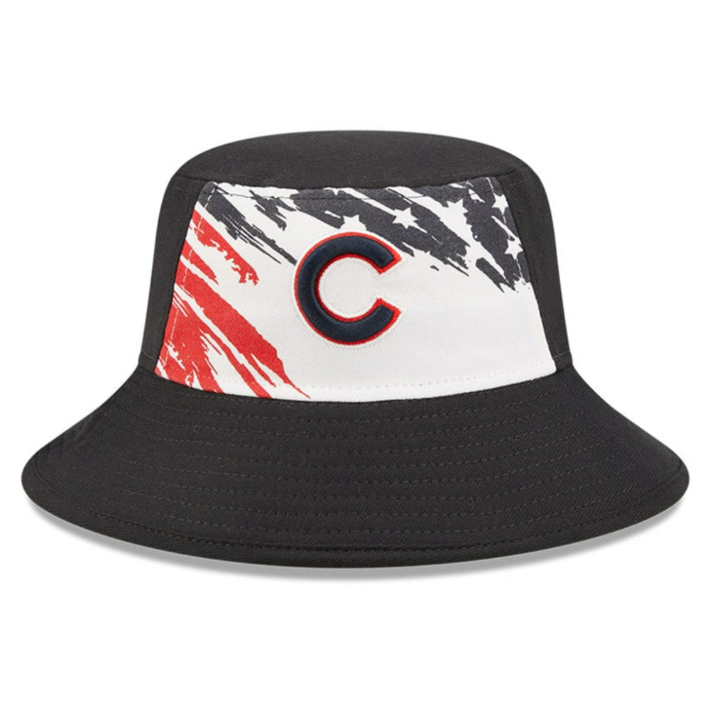 Chicago Cubs New Era 2022 4th of July Bucket Hat - Navy Hats