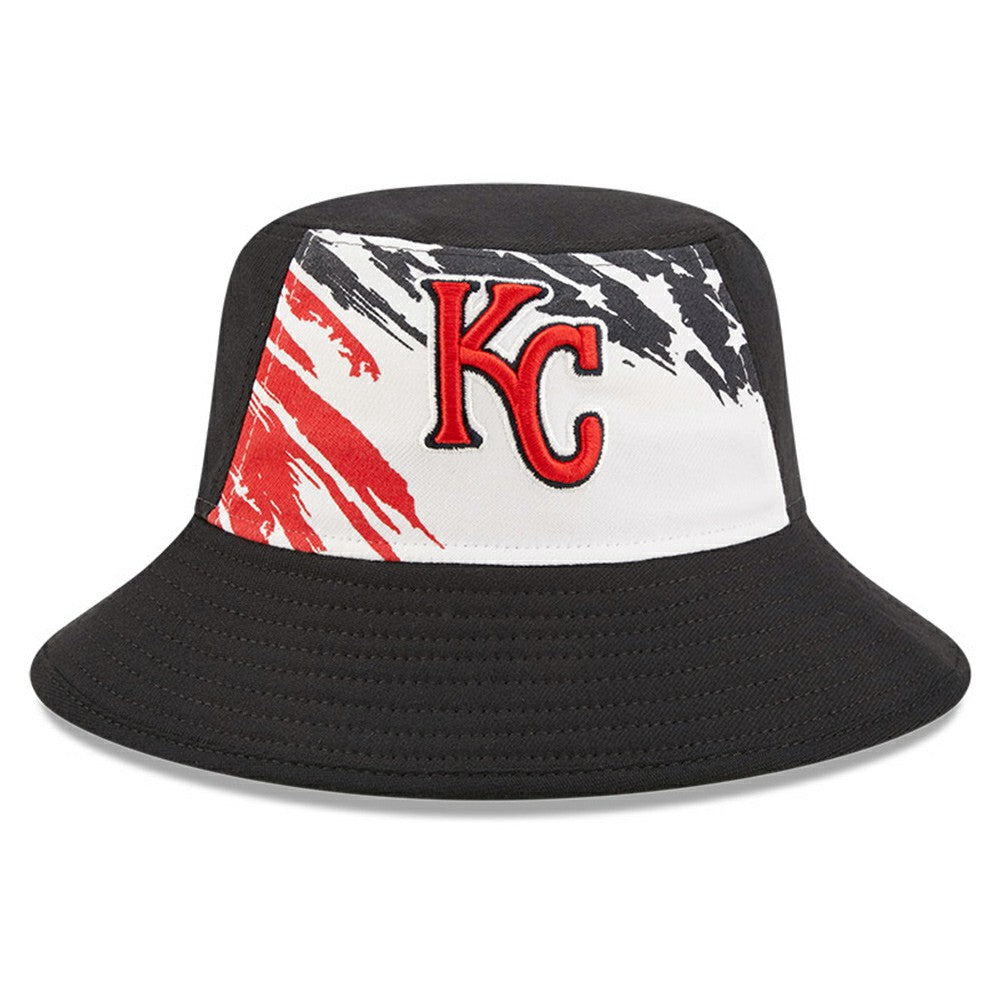 Kansas City Royals New Era 2022 4th of July Bucket Hat - Navy Hats