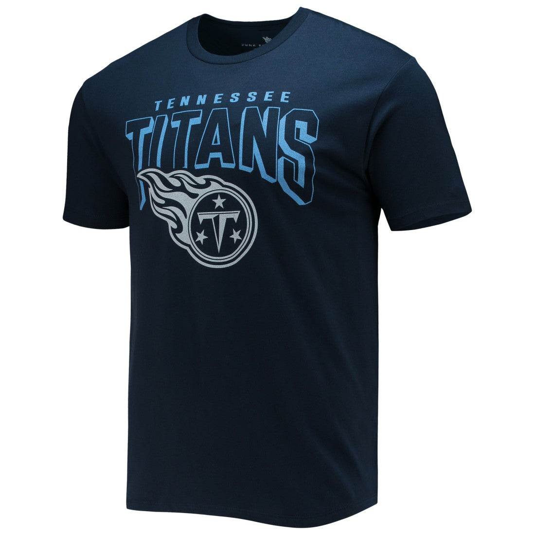 Tennessee Titans Junk Food Bold Logo T-Shirt - Navy T-shirts