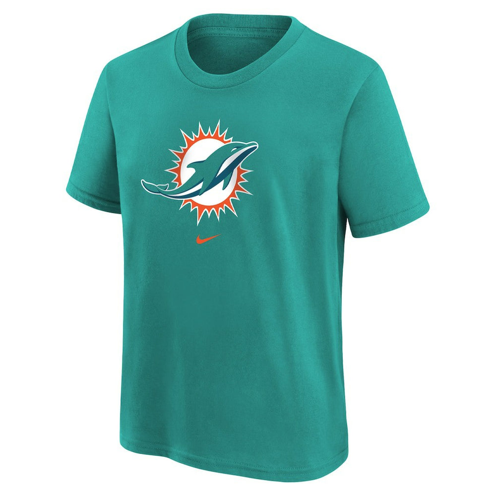 Miami Dolphins Preschool Team Wordmark T-Shirt - Aqua T-shirts