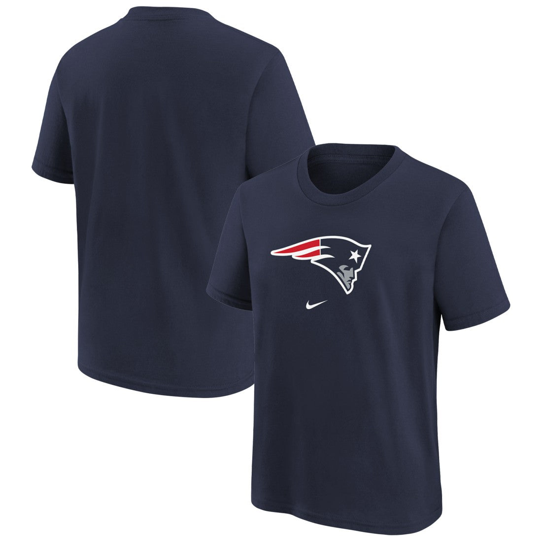 New England Patriots Preschool Team Wordmark T-Shirt - Navy T-shirts