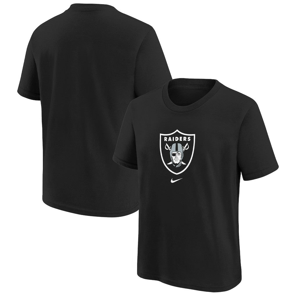 Las Vegas Raiders Preschool Team Wordmark T-Shirt - Black T-shirts