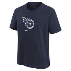 Tennessee Titans Preschool Team Wordmark T-Shirt - Navy T-shirts