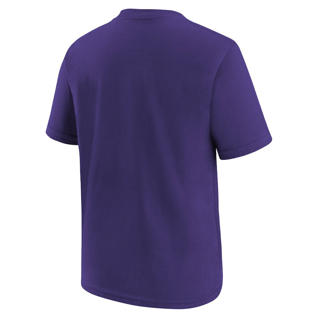 Minnesota Vikings Preschool Team Wordmark T-Shirt - Purple T-shirts
