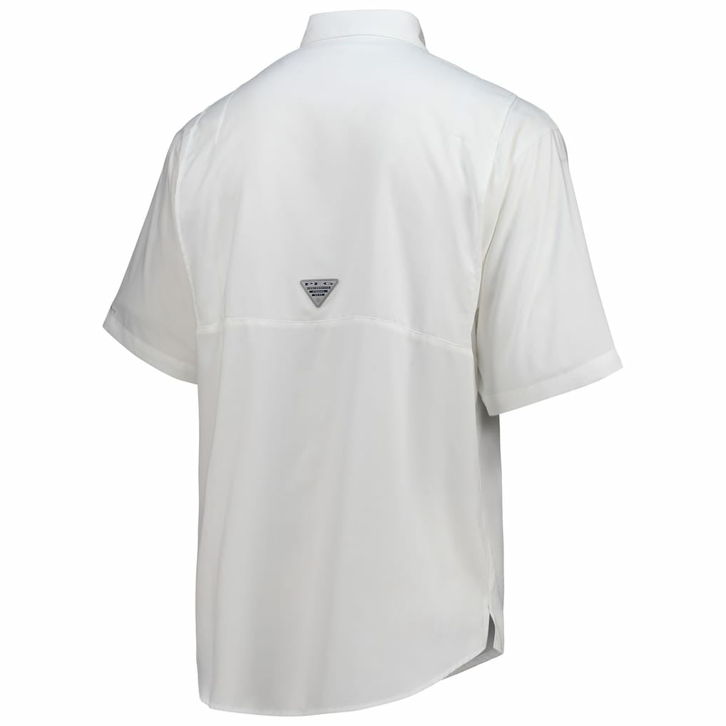 Dallas Cowboys Tamiami Omni-Shade Button-Down Short Sleeve Shirt - White Shorts