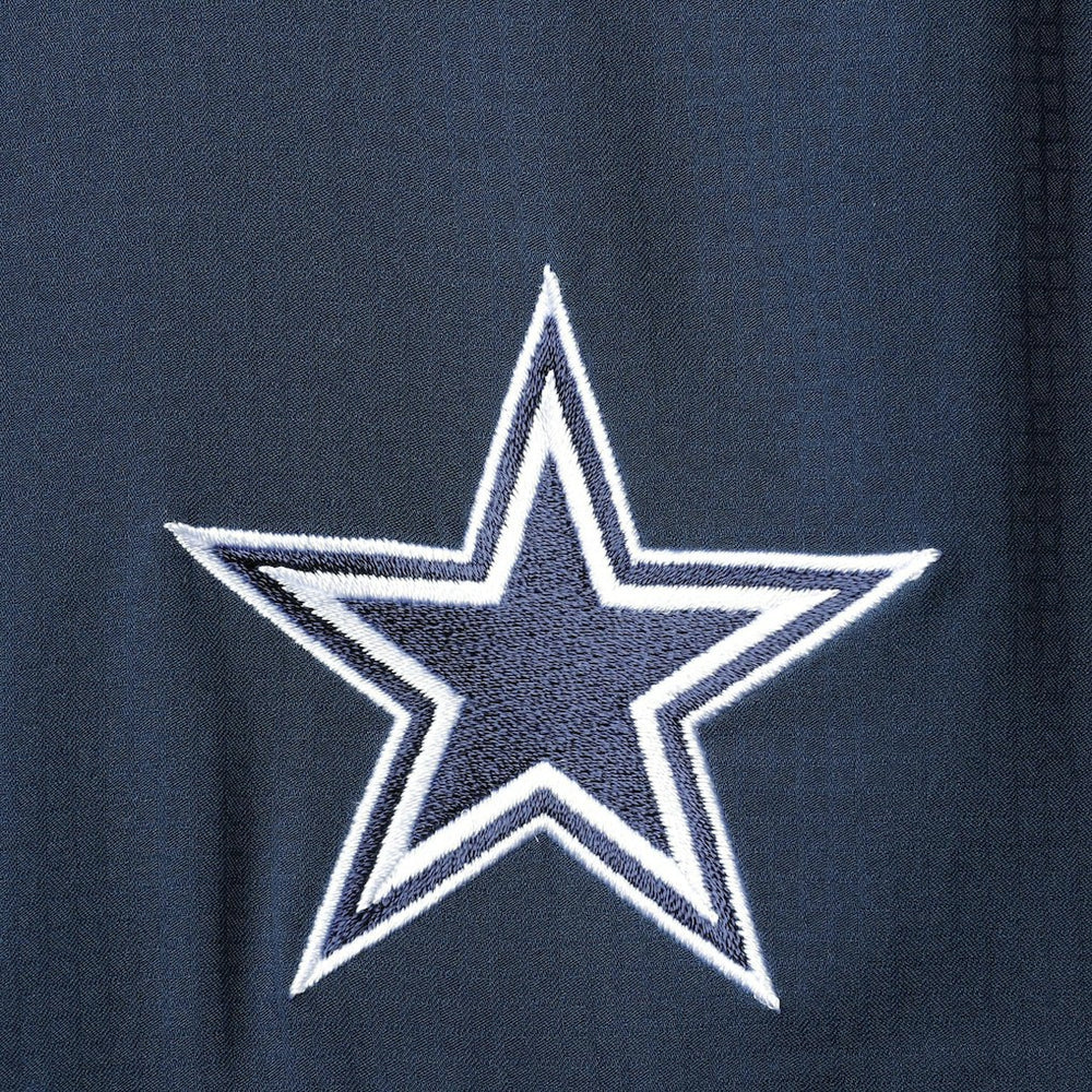 Dallas Cowboys Tamiami Omni-Shade Button-Down Short Sleeve Shirt - Navy Shorts
