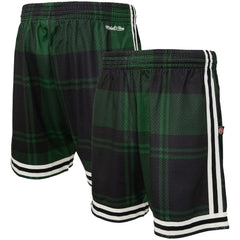 Boston Celtics x Uninterrupted Hardwood Classics Swingman Shorts Kelly Green/Black - Mitchell & Ness