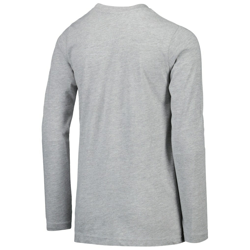 Washington Commanders Youth Head-to-Head Long Sleeve T-Shirt - Heathered Gray T-shirts