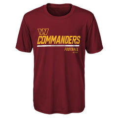 Washington Commanders Youth Engaged T-Shirt - Burgundy T-shirts