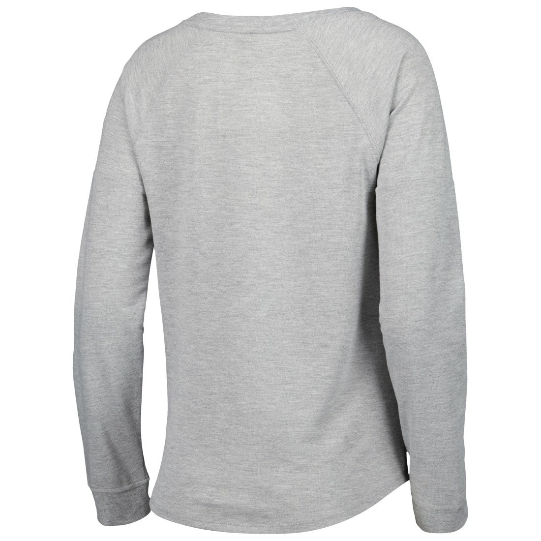 Seattle Seahawks Juniors All Striped Up Raglan Long Sleeve T-Shirt - Heathered Gray T-shirts