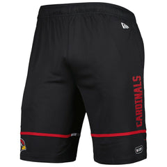 Arizona Cardinals New Era Combine Authentic Rusher Training Shorts - Black Shorts