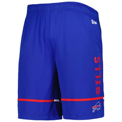 Buffalo Bills New Era Combine Authentic Rusher Training Shorts - Royal Shorts