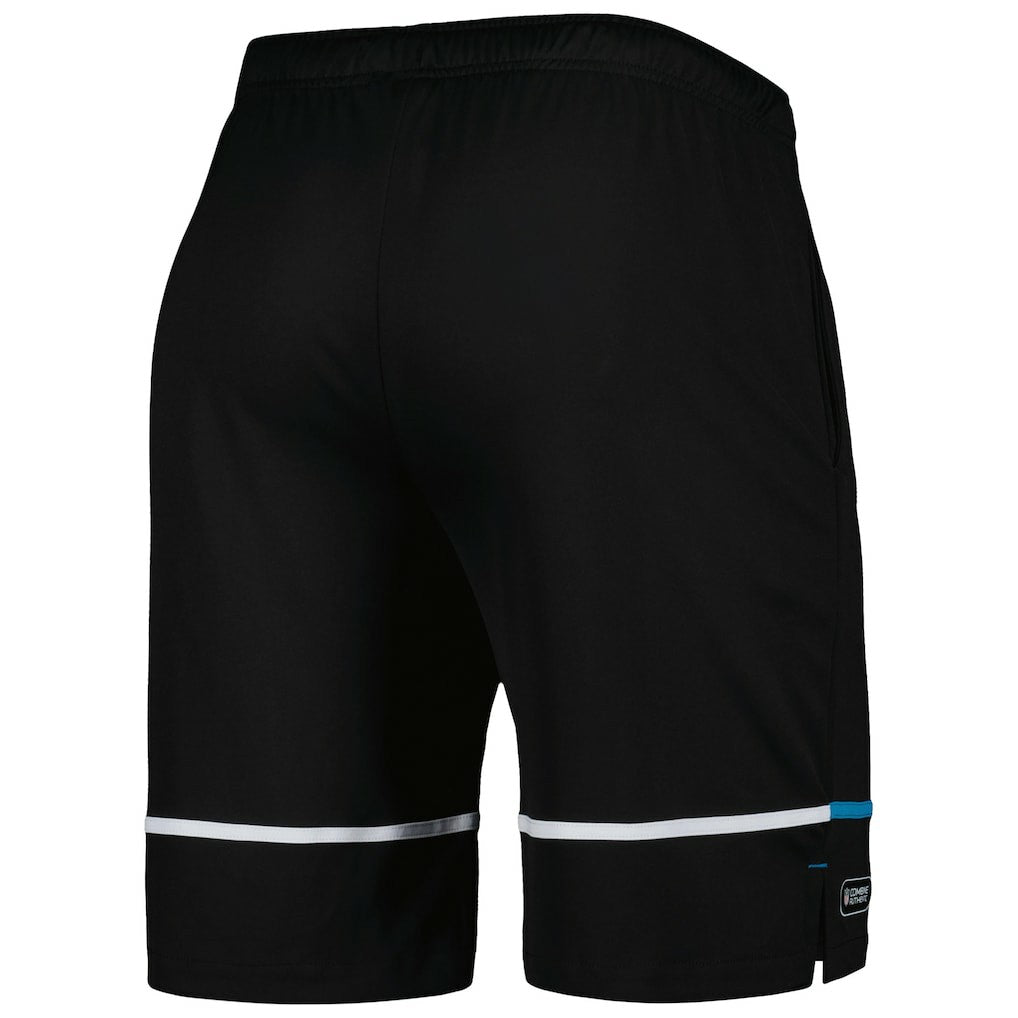 Carolina Panthers New Era Combine Authentic Rusher Training Shorts - Black Shorts