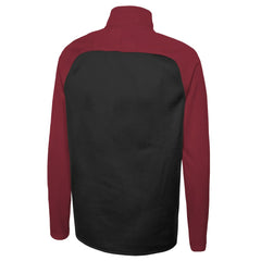 Arizona Cardinals New Era Combine Authentic O-Line Raglan Half-Zip Jacket - Black Jackets