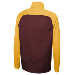 Washington Commanders New Era Combine Authentic O-Line Raglan Half-Zip Jacket - Burgundy Jackets