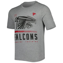 Atlanta Falcons New Era Combine Authentic Red Zone T-Shirt - Heathered Gray T-shirts