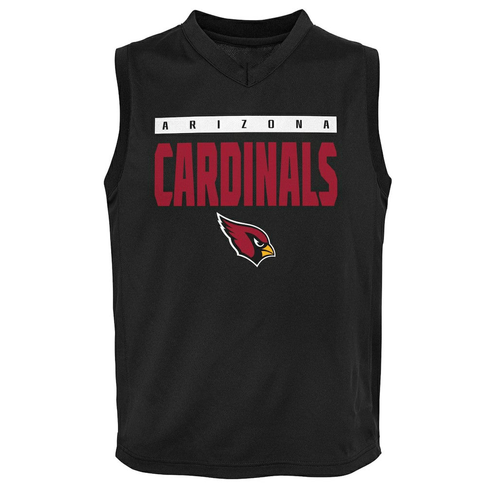 Kyler Murray Arizona Cardinals Youth Fast Track V-Neck Tank Top - Black Tops