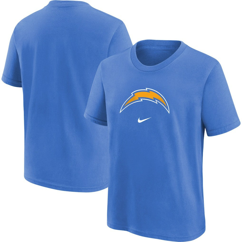 Los Angeles Chargers Youth Logo T-Shirt - Powder Blue T-shirts