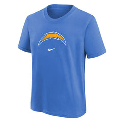 Los Angeles Chargers Youth Logo T-Shirt - Powder Blue T-shirts
