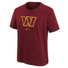 Washington Commanders Youth Logo T-Shirt - Burgundy T-shirts