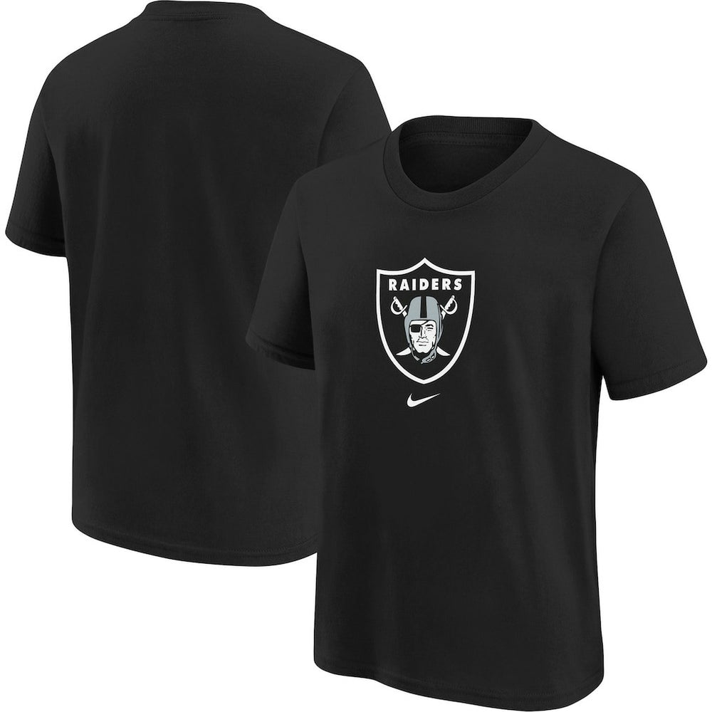 Las Vegas Raiders Youth Logo T-Shirt - Black T-shirts