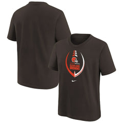 Cleveland Browns Girls Preschool Icon T-Shirt - Brown T-shirts