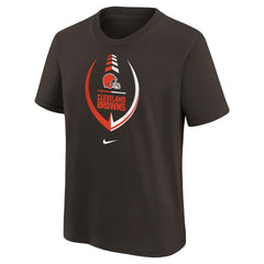 Cleveland Browns Girls Preschool Icon T-Shirt - Brown T-shirts