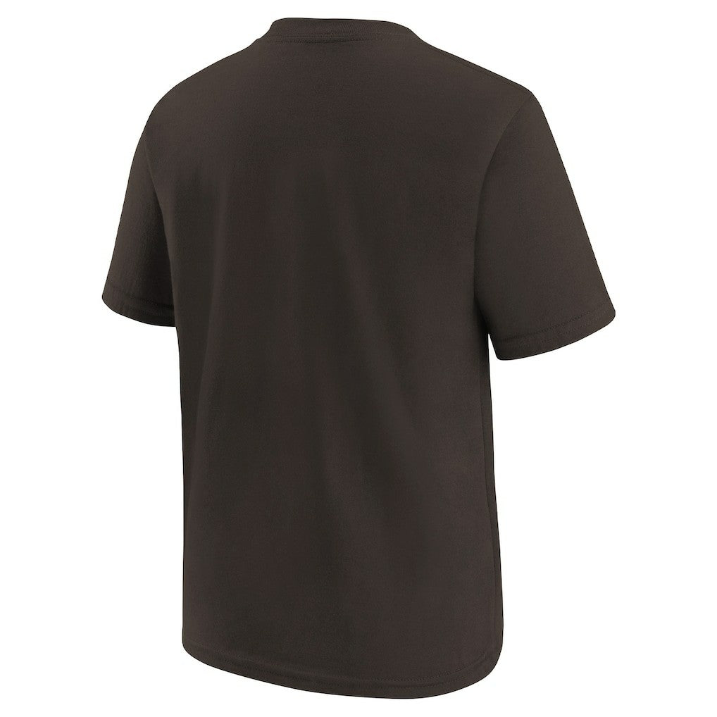 Cleveland Browns Girls Preschool Icon T-Shirt - Brown T-shirts