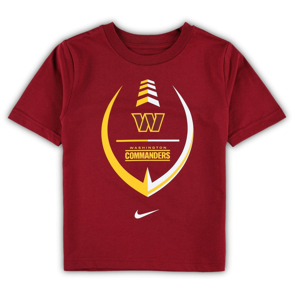 Washington Commanders Girls Preschool Icon T-Shirt - Burgundy T-shirts