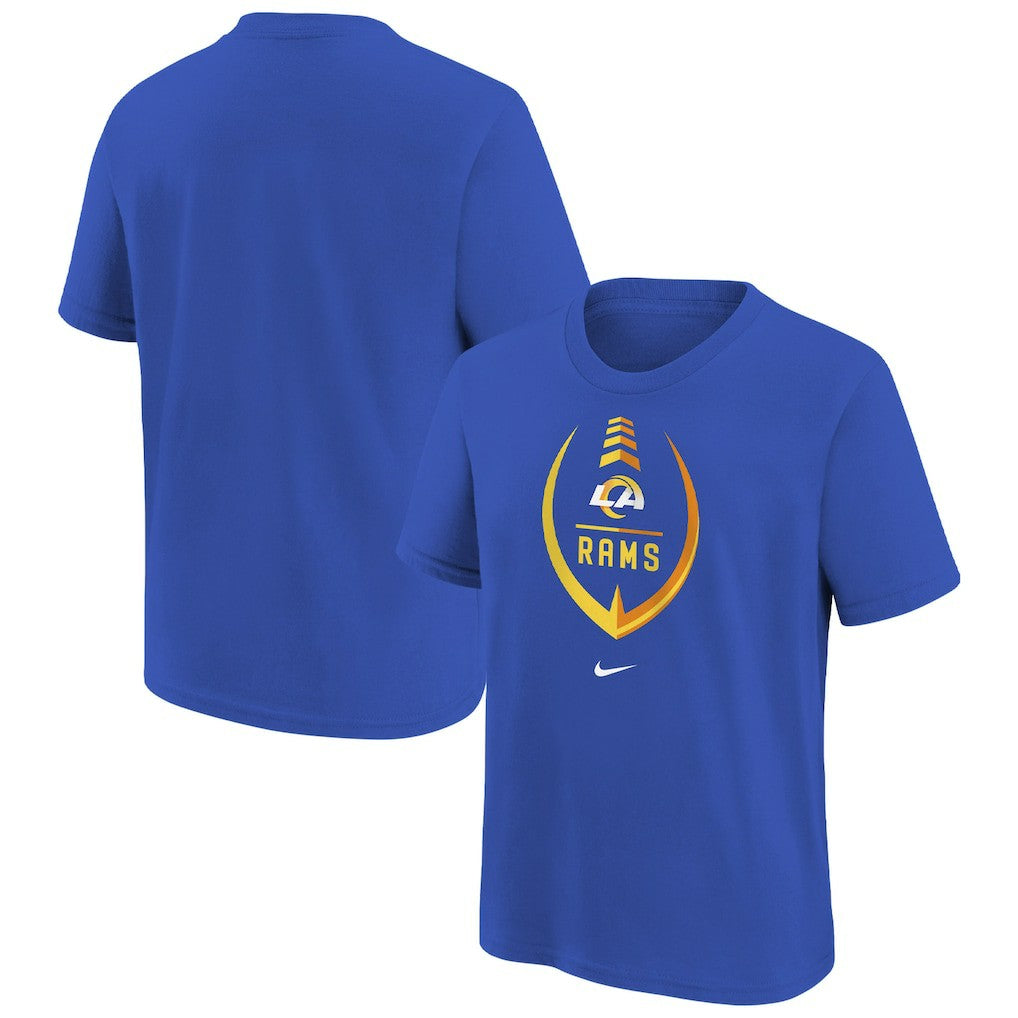 Los Angeles Rams Girls Preschool Icon T-Shirt - Royal T-shirts