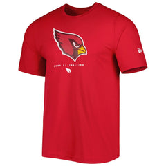 Arizona Cardinals New Era Combine Authentic Ball Logo T-Shirt - Cardinal T-shirts