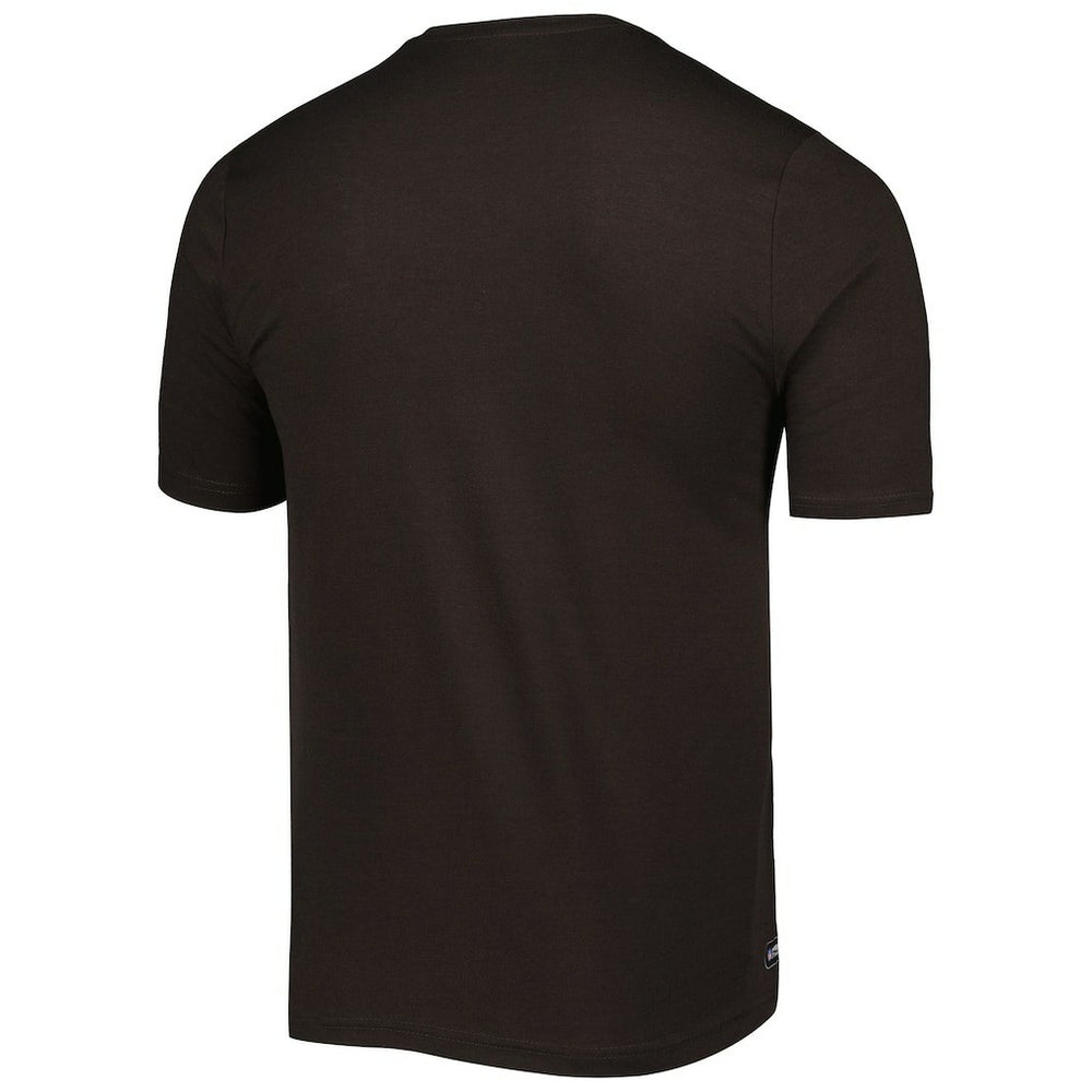 Cleveland Browns New Era Combine Authentic Ball Logo T-Shirt - Brown T-shirts