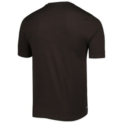 Cleveland Browns New Era Combine Authentic Ball Logo T-Shirt - Brown T-shirts