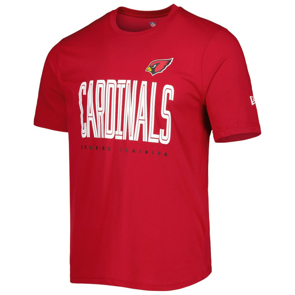 Arizona Cardinals New Era Combine Authentic Training Huddle Up T-Shirt - Cardinal T-shirts