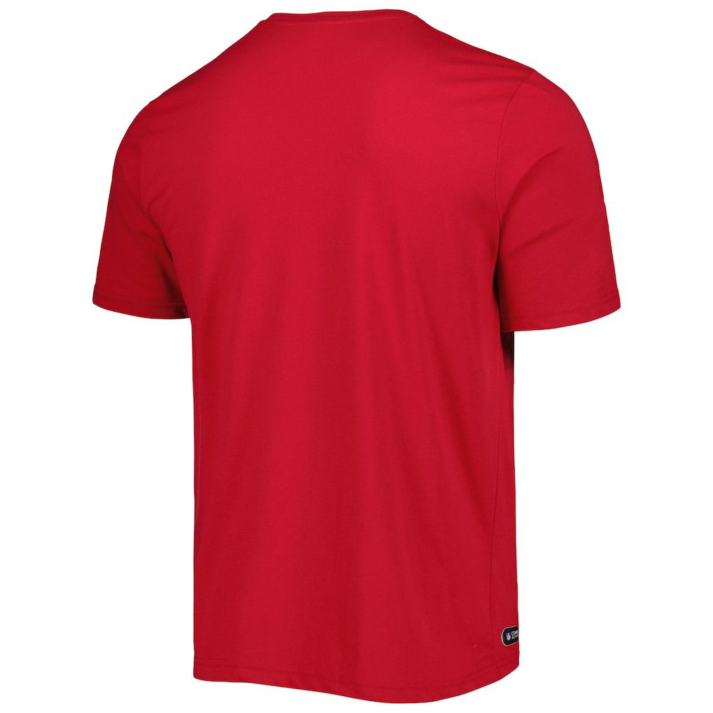 Arizona Cardinals New Era Combine Authentic Training Huddle Up T-Shirt - Cardinal T-shirts