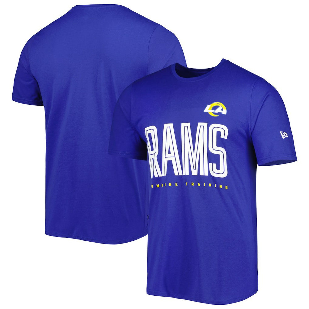 Los Angeles Rams New Era Combine Authentic Training Huddle Up T-Shirt - Royal T-shirts