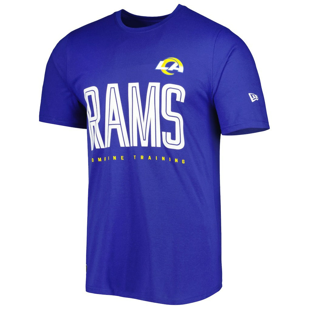 Los Angeles Rams New Era Combine Authentic Training Huddle Up T-Shirt - Royal T-shirts