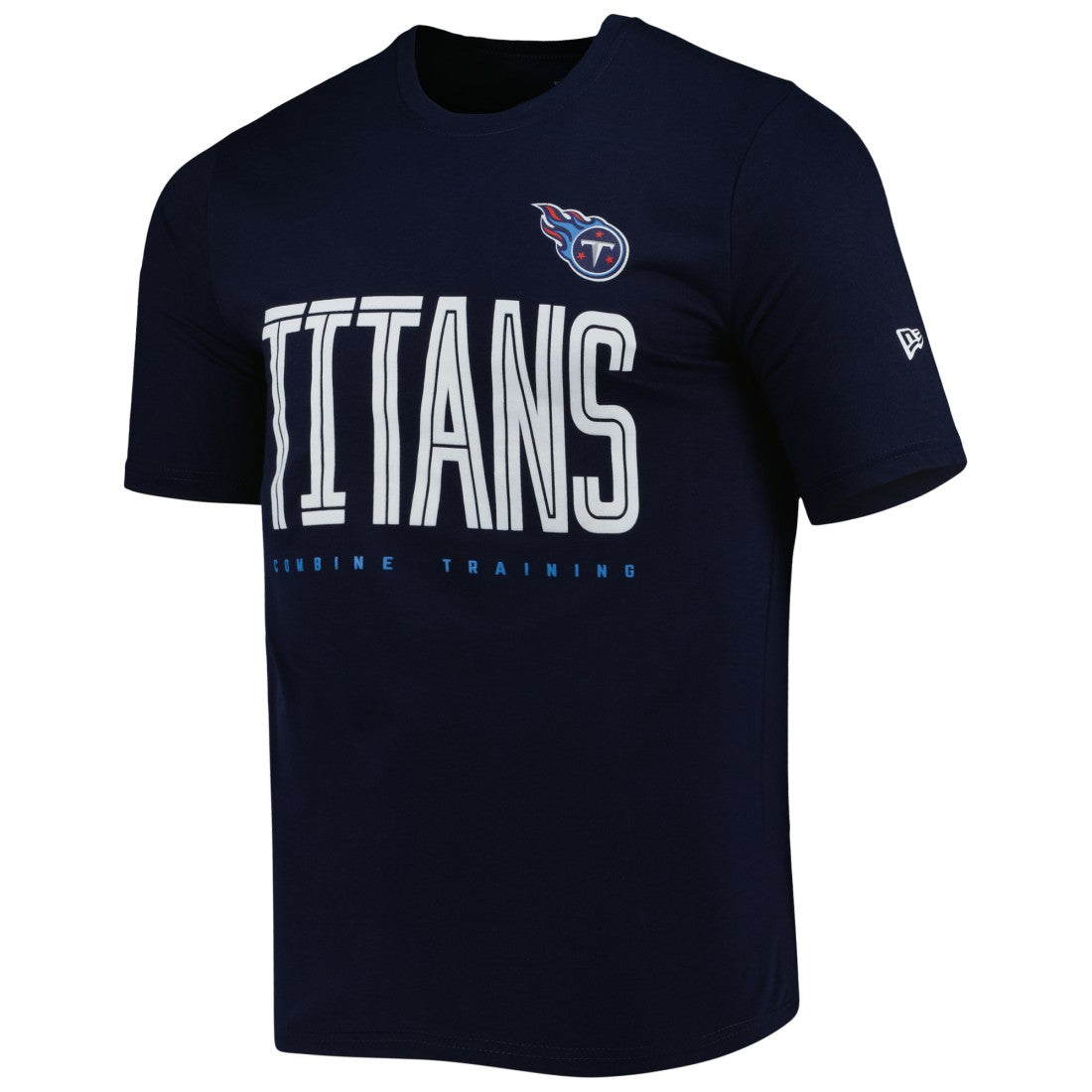 Tennessee Titans New Era Combine Authentic Training Huddle Up T-Shirt - Navy T-shirts
