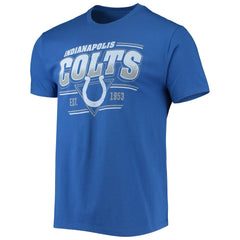 Indianapolis Colts Junk Food Throwback T-Shirt - Royal T-shirts
