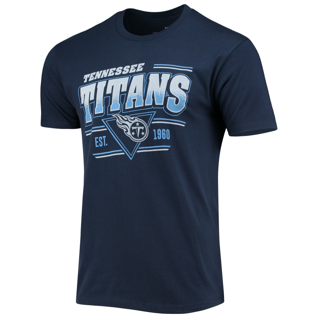 Tennessee Titans Junk Food Throwback T-Shirt - Navy T-shirts