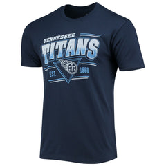 Tennessee Titans Junk Food Throwback T-Shirt - Navy T-shirts